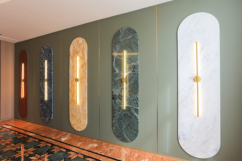 Mramorová dekorácia